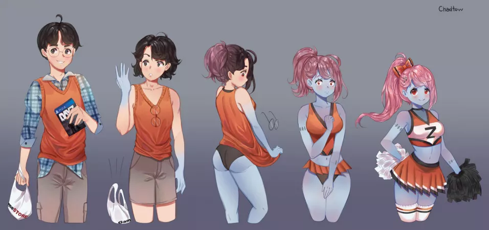 [IMG][MTF] Daisy the Zombie by Chadtow by JudithNeff