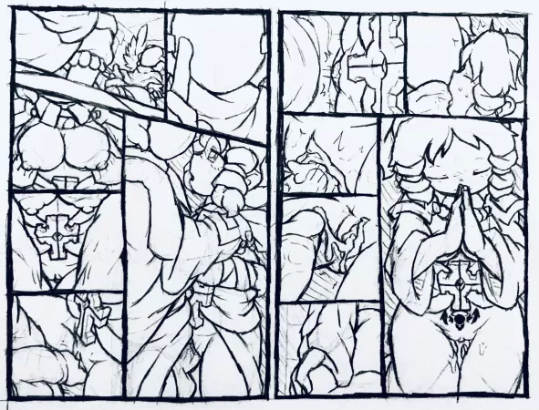 Immaculate Conception (Bethpost) by MrLinThePencilGuy