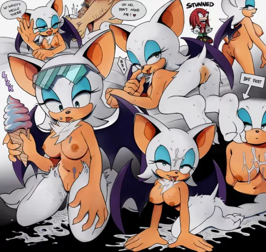 In a alternate world, theres a rouge that isn't as smooth yet still just as sexy (magmarift) by SavageRedFang