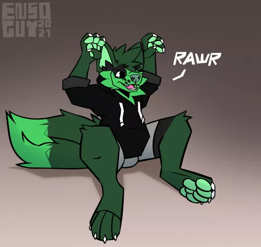 In a scaring mood (@ensoguy) by Ensoguy