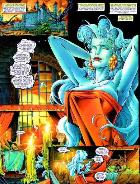 In a towel [Lady Death #3] by sabhall12