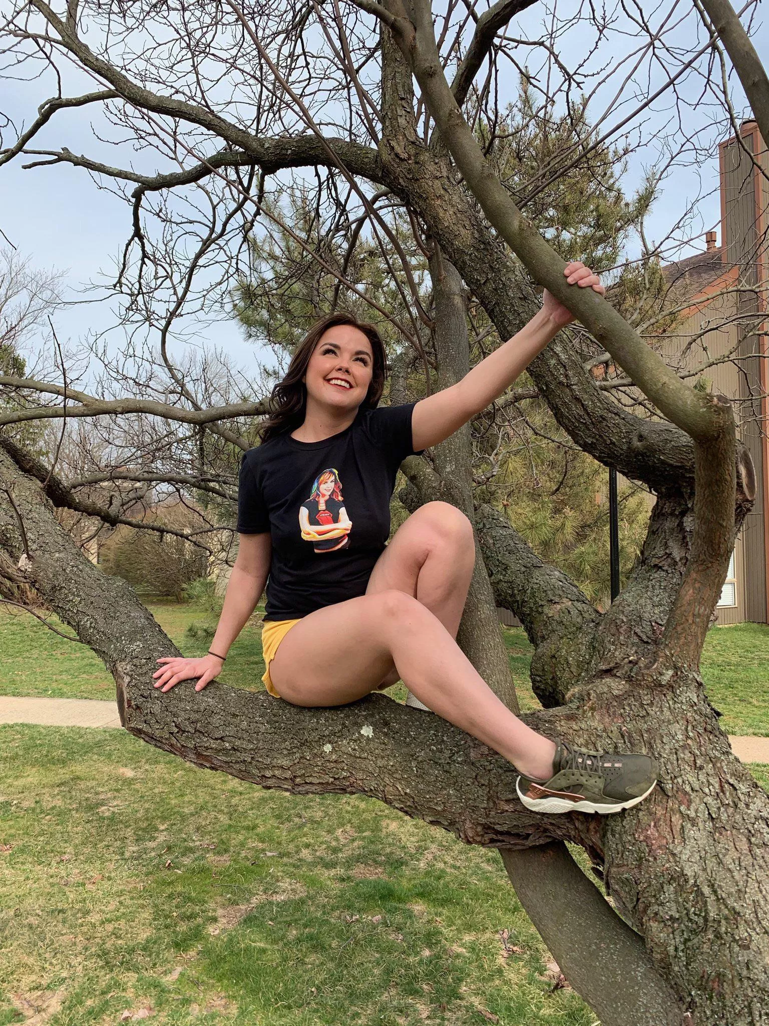 In a tree cutie posted by SarasCaptions