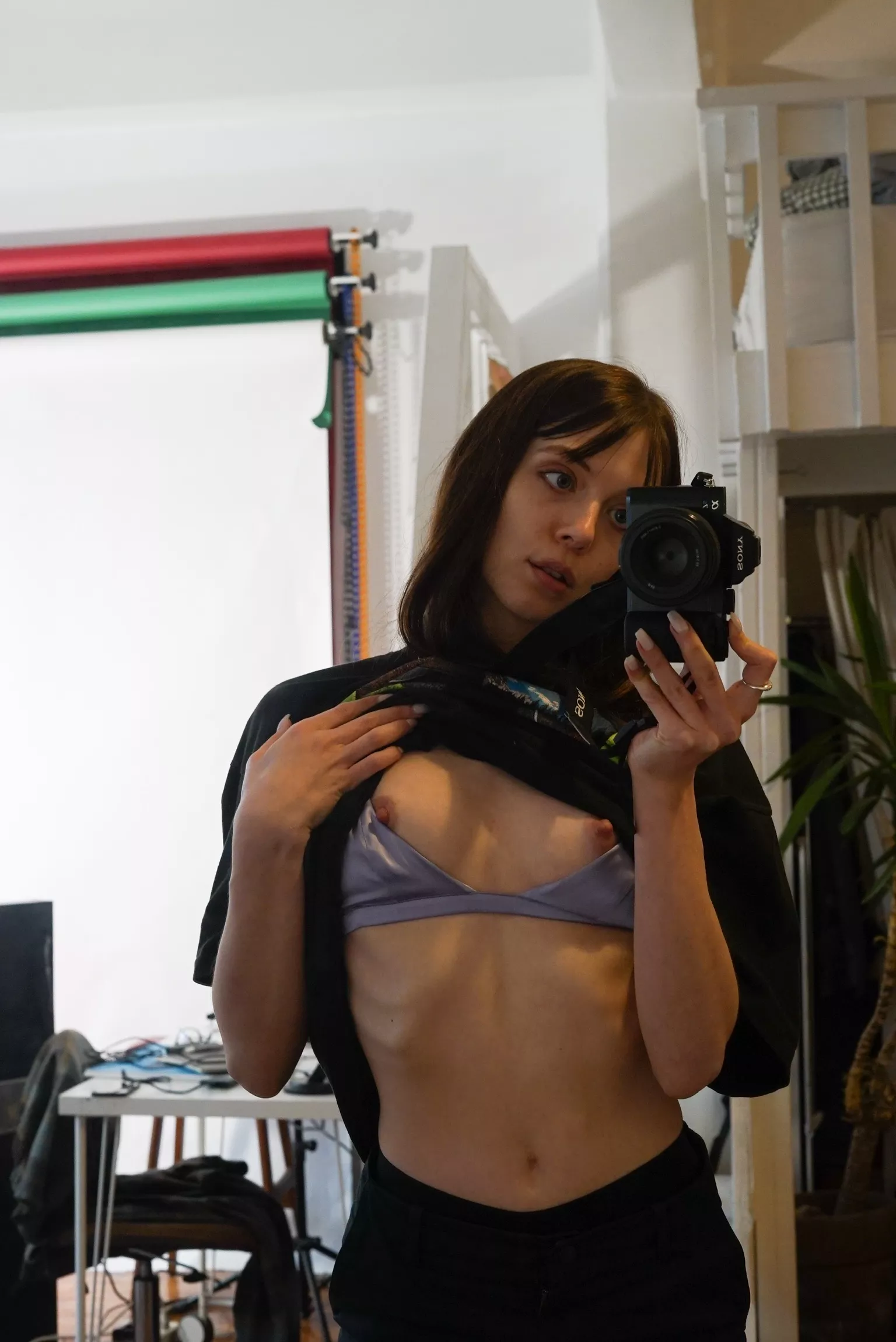 in case you're wondering what's under my baggy shirt... posted by dineyland