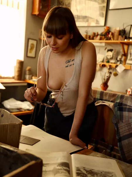 In her workshop by ghostofhumid