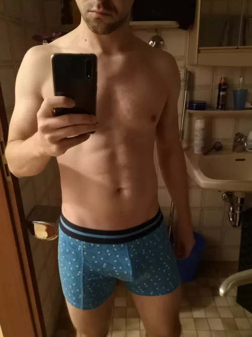 In love with new underwear. Did you notice cars on it? 😉 😉 by jv7588