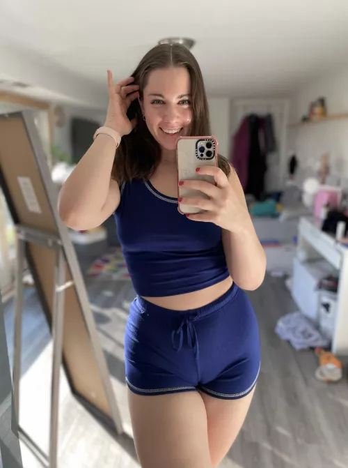 In PJs by shibahuskymom