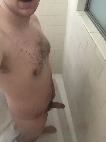 In the frat house shower, wish I had someone here with me by Abderian15