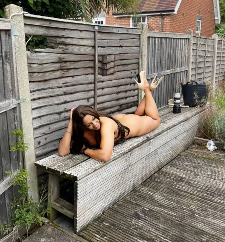 In the garden. Check out my YouTube channel: Fun with Donna and David by Funwithdandd