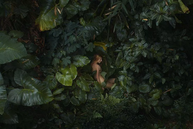 In the Green. Photo by Katerina Plotnikova posted by EatVeggiesHailSatan