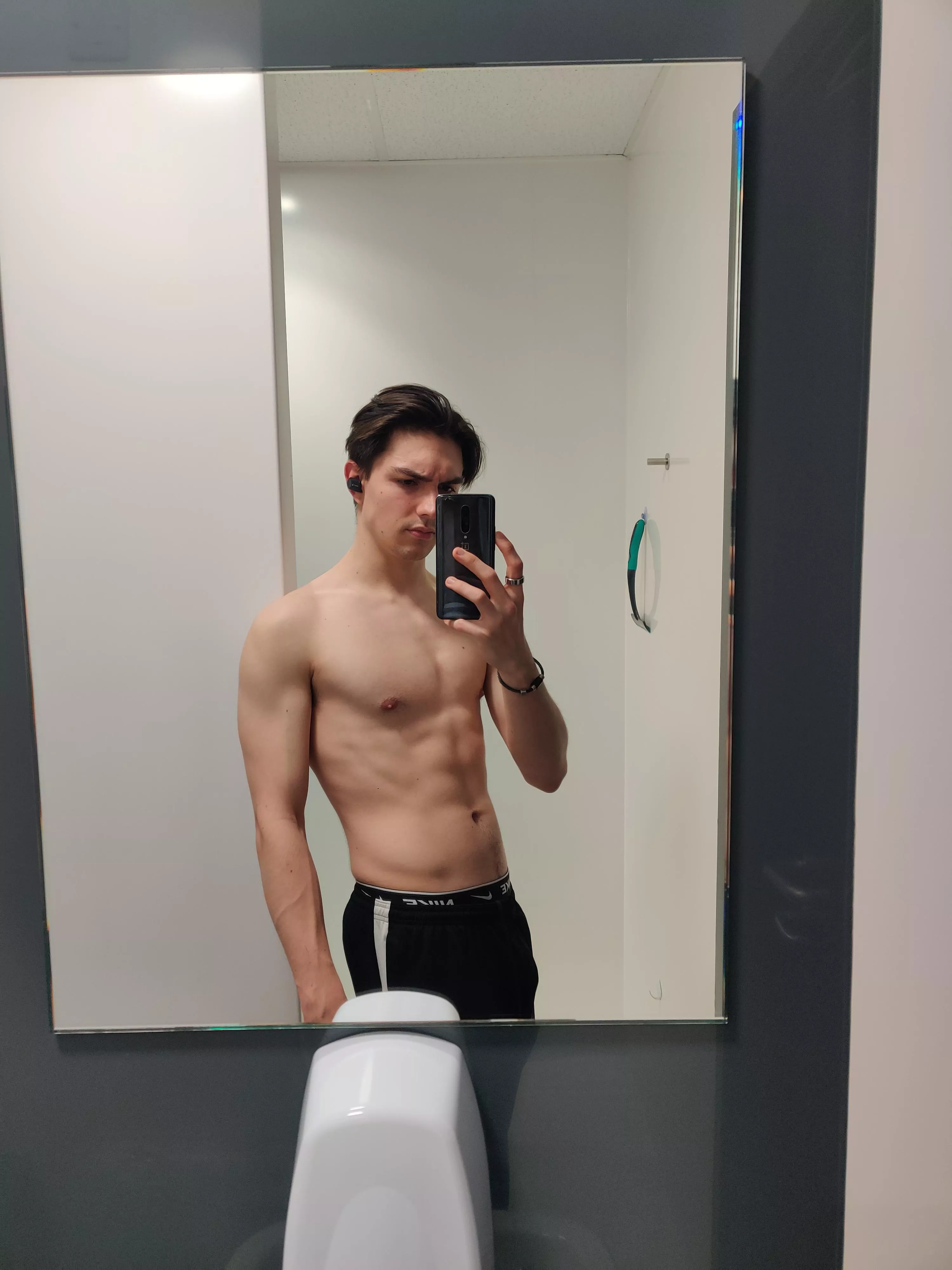 in the gym locker rooms? 😈 posted by Traditional_Cee_195