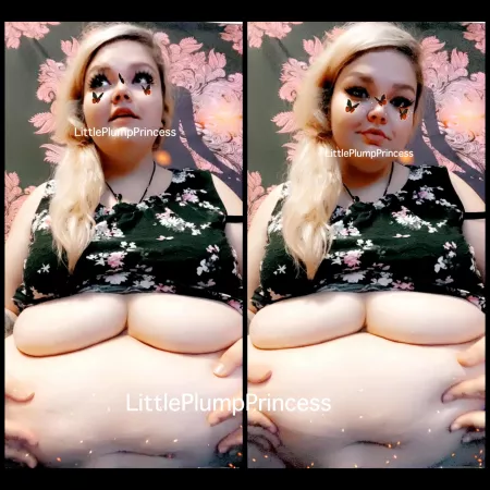 In the mood to be fed 🧀🥨🍕🍟🌮🍔🍭🧋(f) 22 by LittlePlumpPrincess