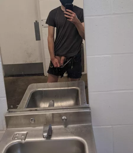 In the park bathroom by sleepyunoldman