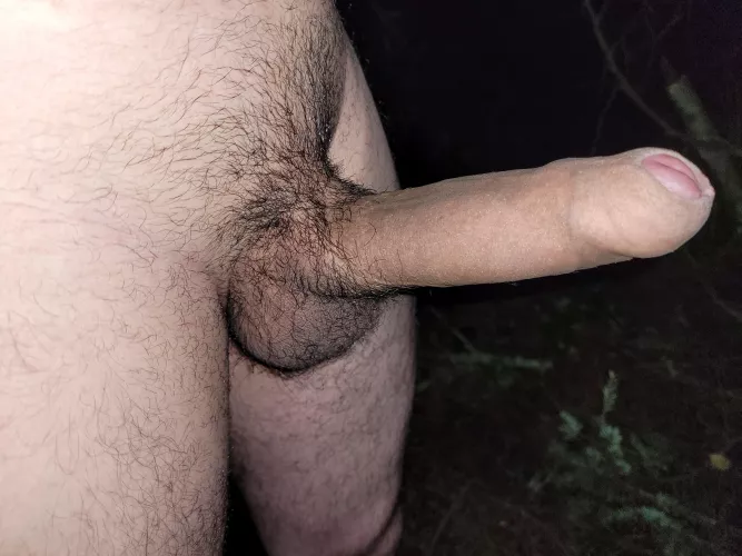 In the woods only you can hear me cum by throwitburn