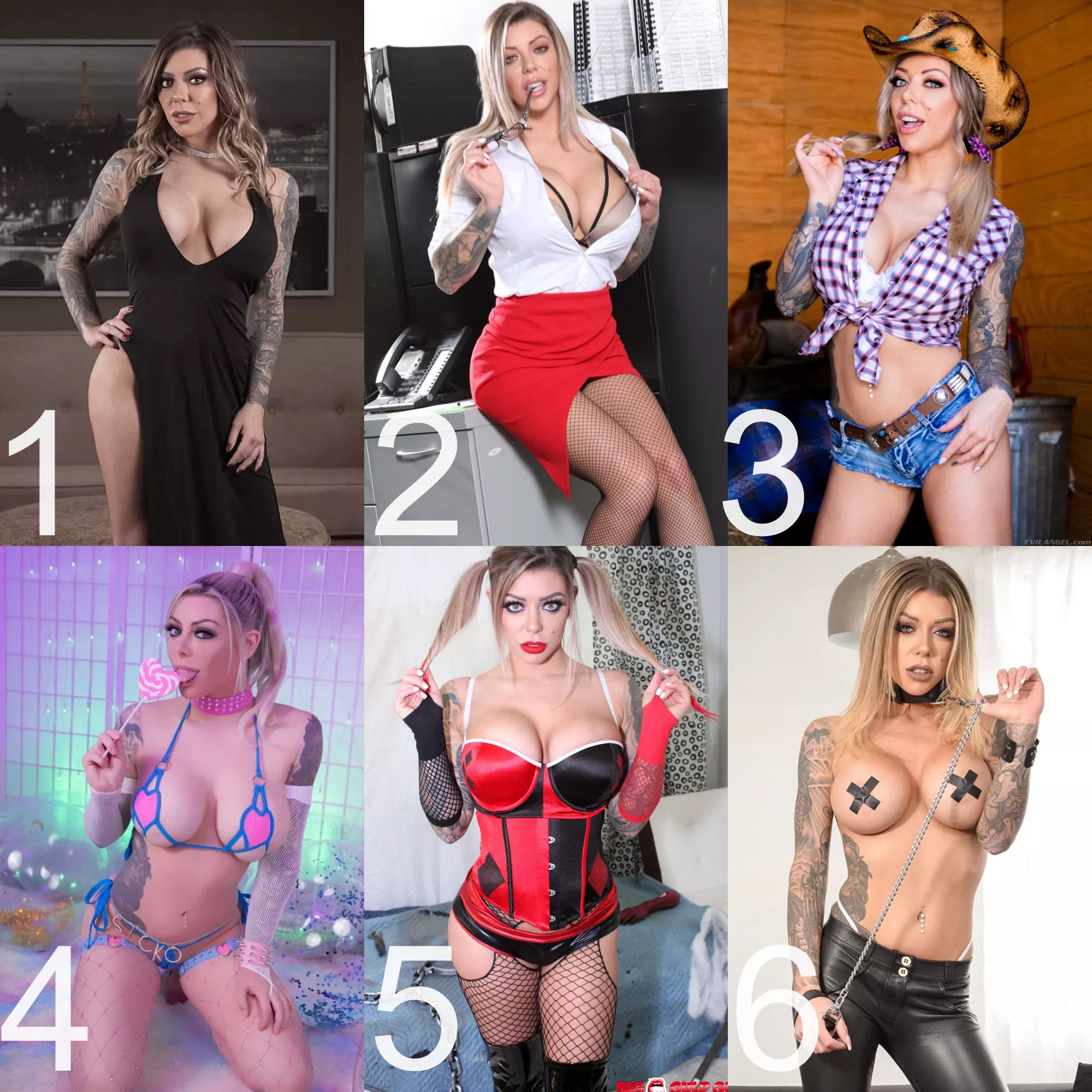 In which outfit would you rather fuck Karma? posted by Feisty_Huckleberry52