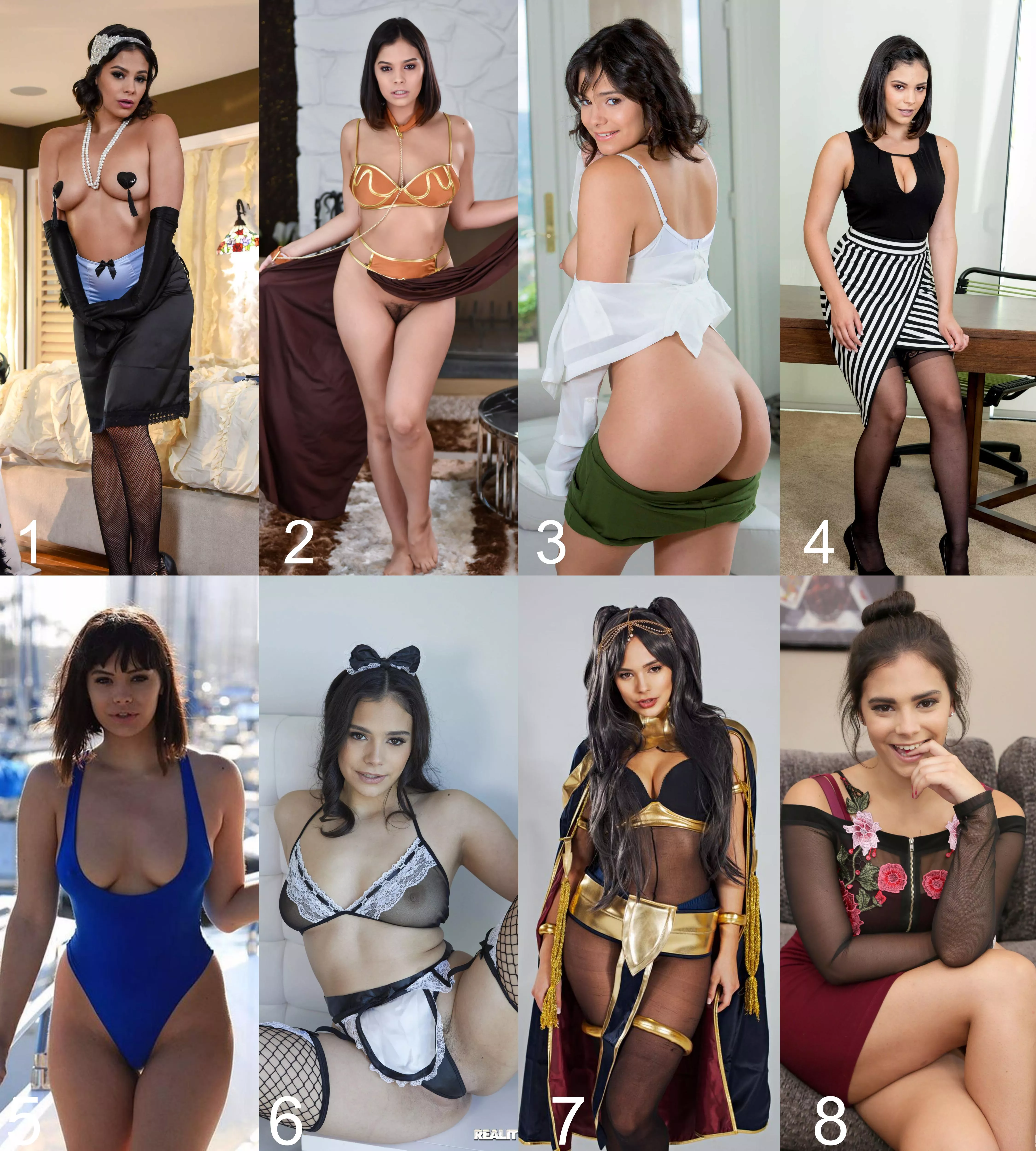 In which outfit would you rather fuck Violett? posted by Feisty_Huckleberry52