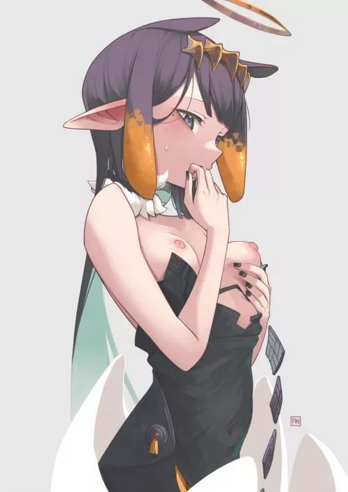 Ina's perfect handful sized tits