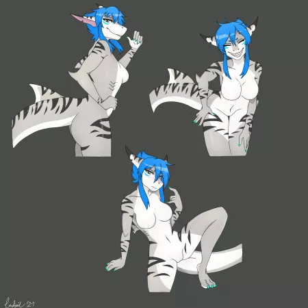 Inbali Server Stickers [OC] (InbaliKj) by MedicalInterview5135