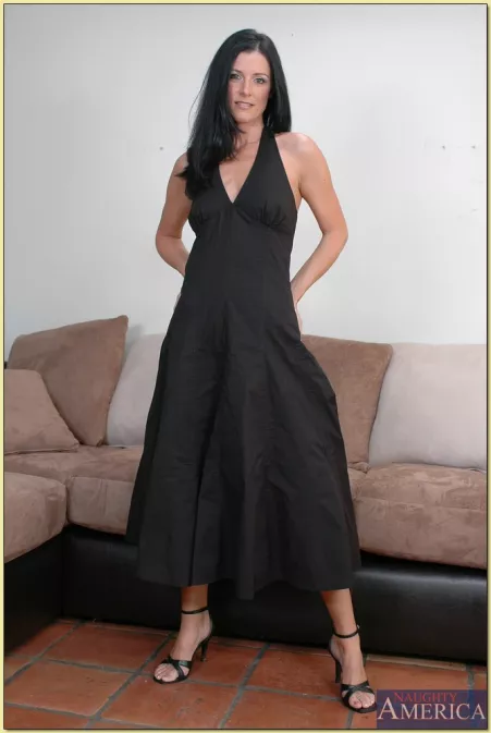 India Summer in a Black Dress by 3000stacks