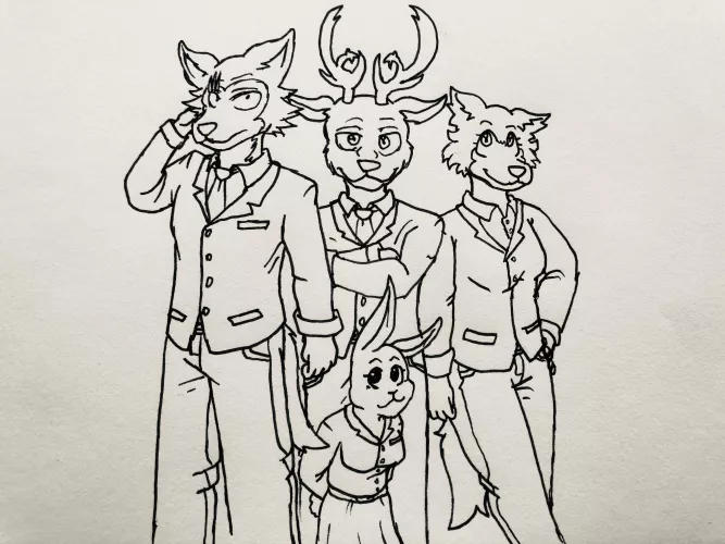 Inktober Day 9 by OreoLegosi