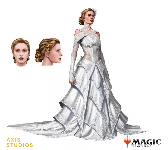 Innistrad: Crimson Vow-Bride design by Diego Gisbert Llorens by n0laloth