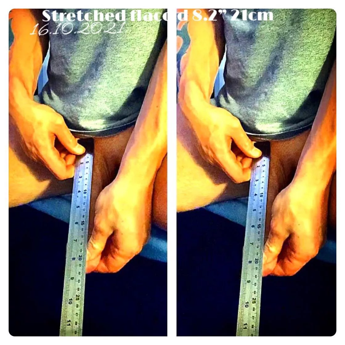 Insane 8.2” flaccid measurement posted by bigDBigD00