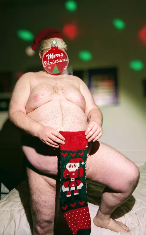 *insert title about Santa stuffing your stocking* 😘🎄🎅 by bearybuns