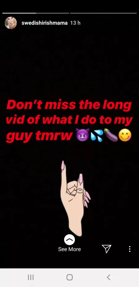 Insta story... by kiki_cobrafang