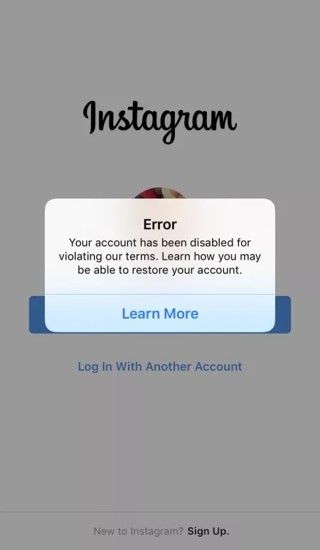 Instagram banned my account. Merry Christmas I guess. by nakedbakerstv