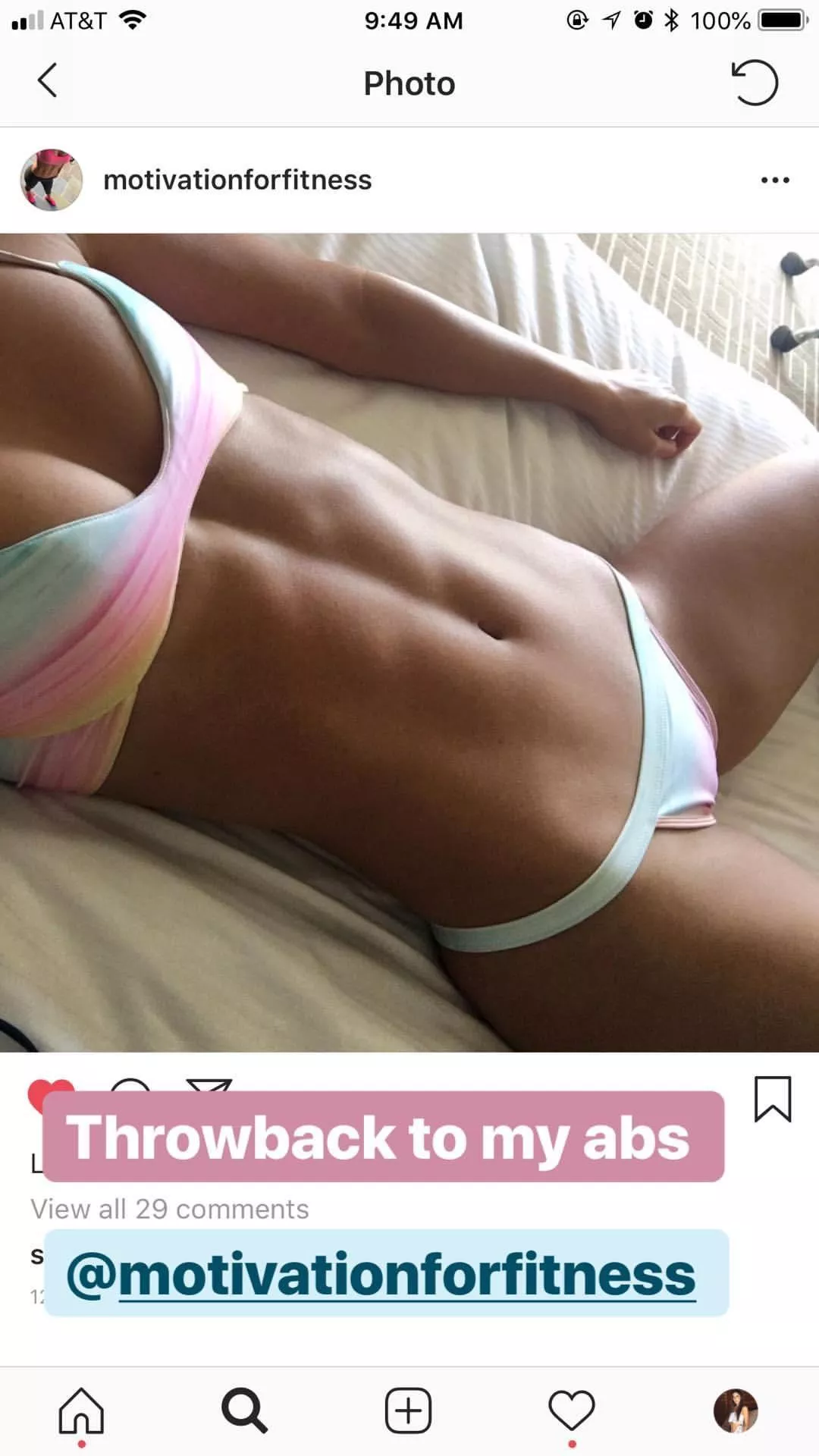 Instagram story posted by clinton349