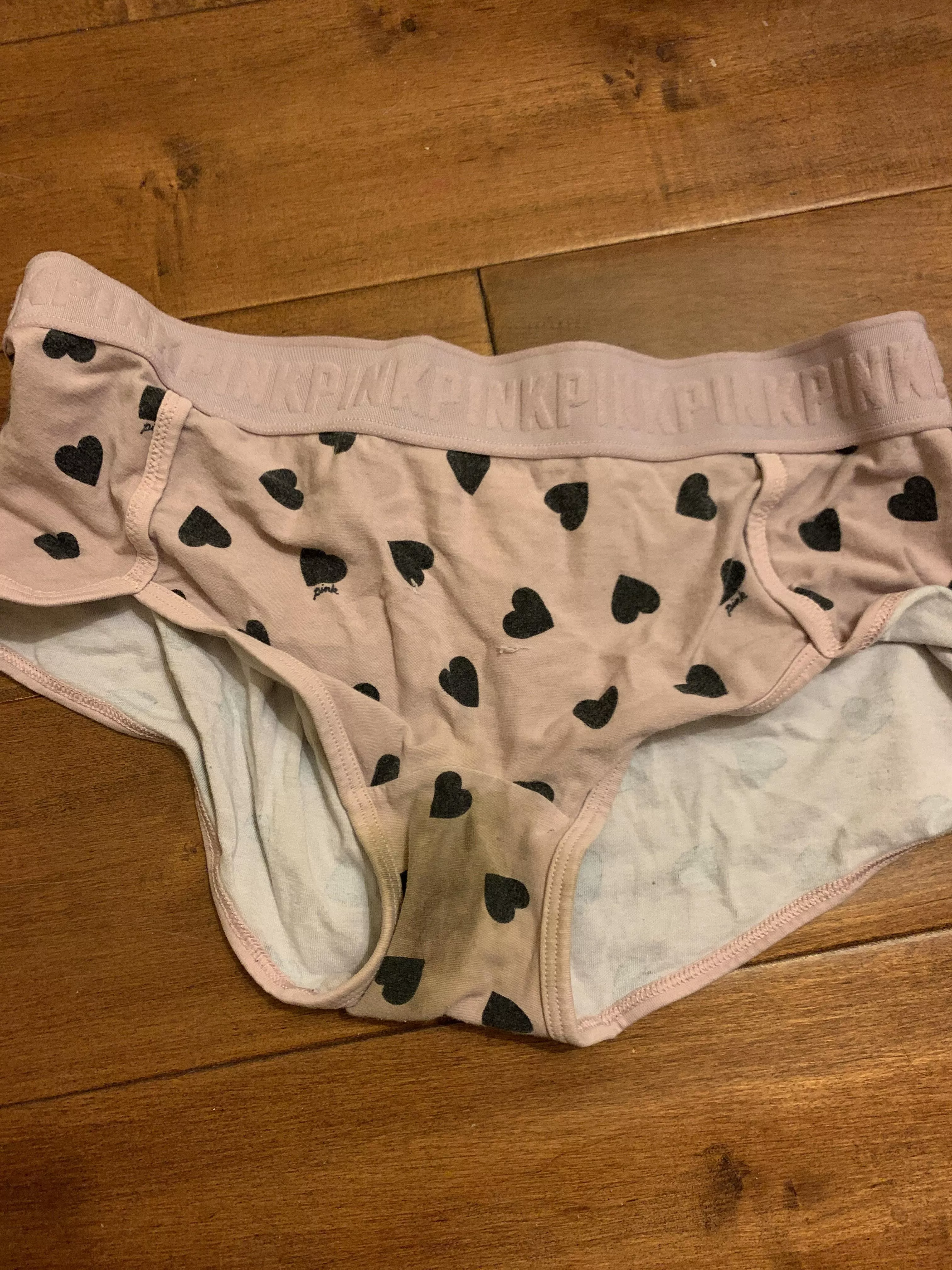 Instantly came after taking a whiff of my sis dirty panties posted by PublicGrab1039