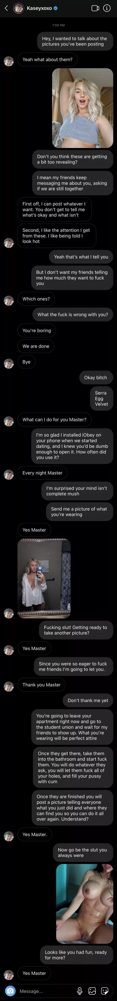 iObey Hypno: Cheating Revenge by Property_Gold