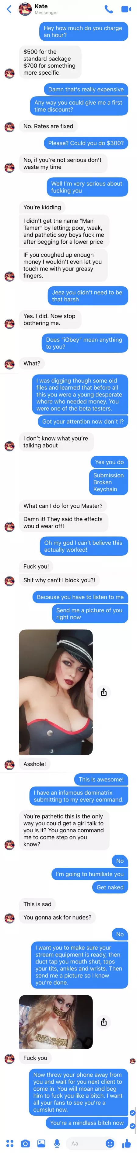 iObey Hypno: Dominatrix Hypnotized by Property_Gold