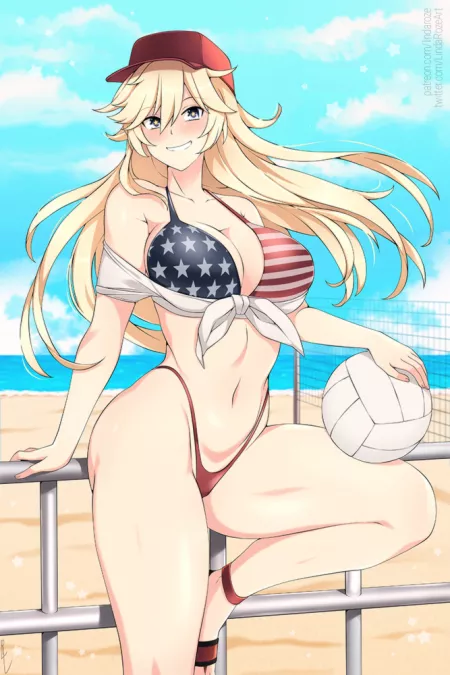 Iowa [Kantai Collection] (LindaRoze) by LindaRoze