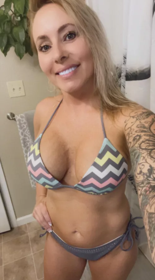 Is 44 too old for a bikini ? by Midwestmom77