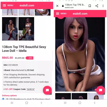 Is esdoll.com a safe and good website, im thinking on buying her. Thoughts? by redram1801
