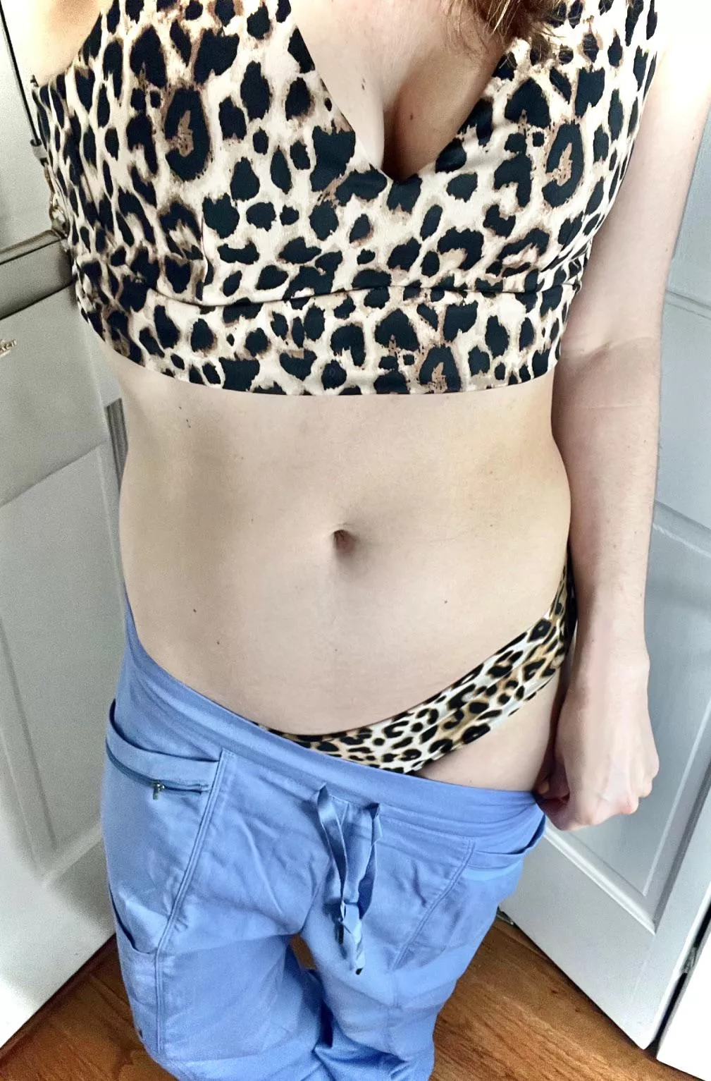 Is it bad that I get wet before my shift when I pick out what I’m wearing under my scrubs? posted by nursejennastar77