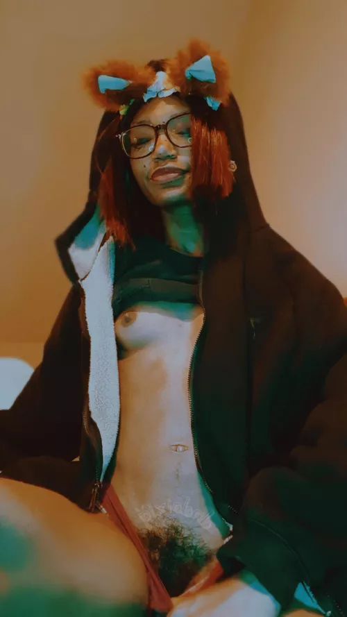 is it too hairy? 🦊🌹 by pixiebab