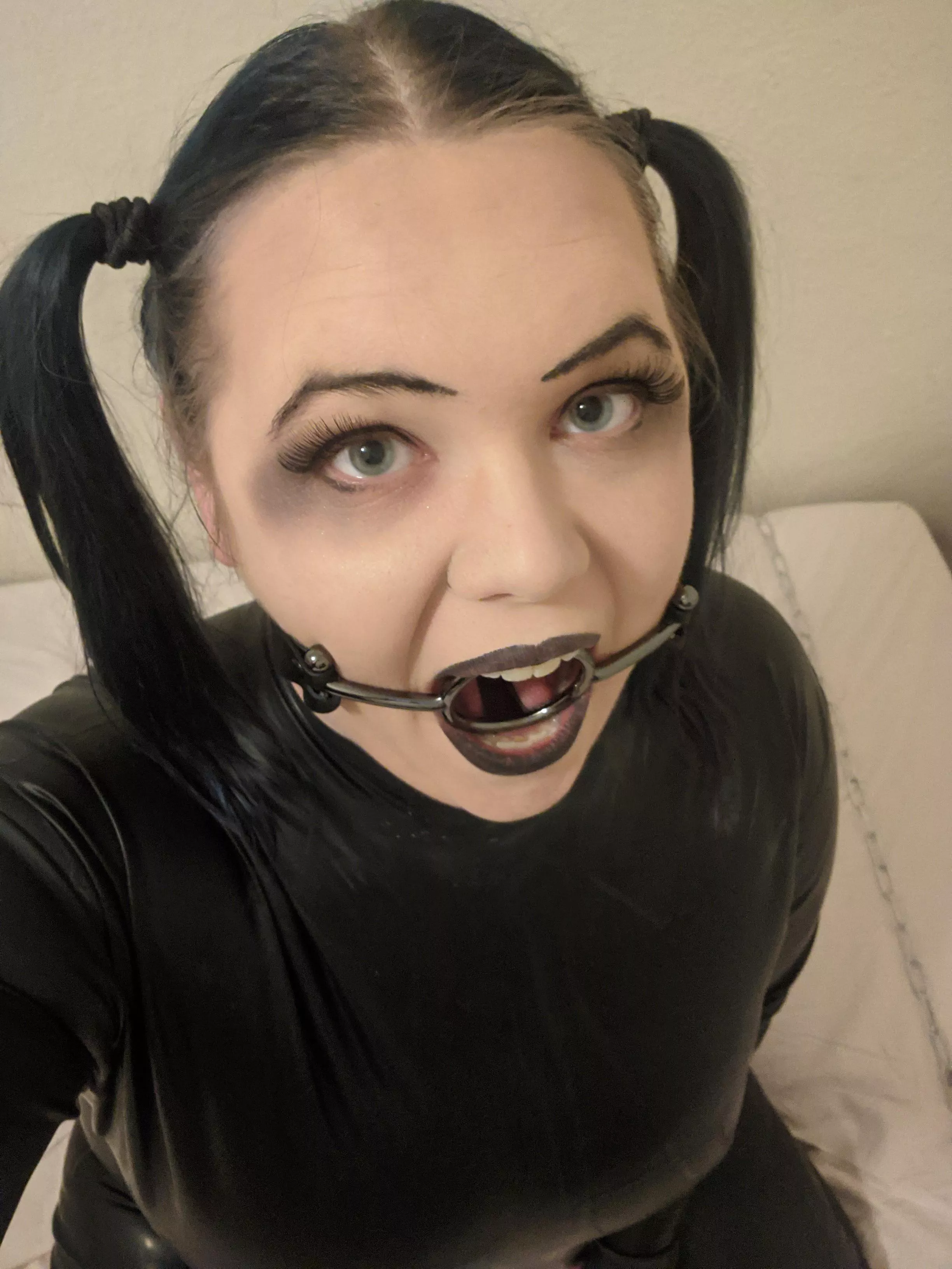 Is my mouth accessible enough for you? posted by chaosbondage