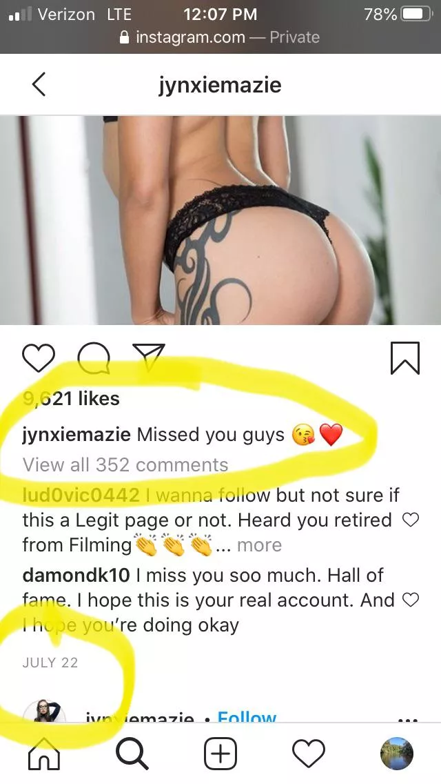 Is she coming back??? posted by breezy51