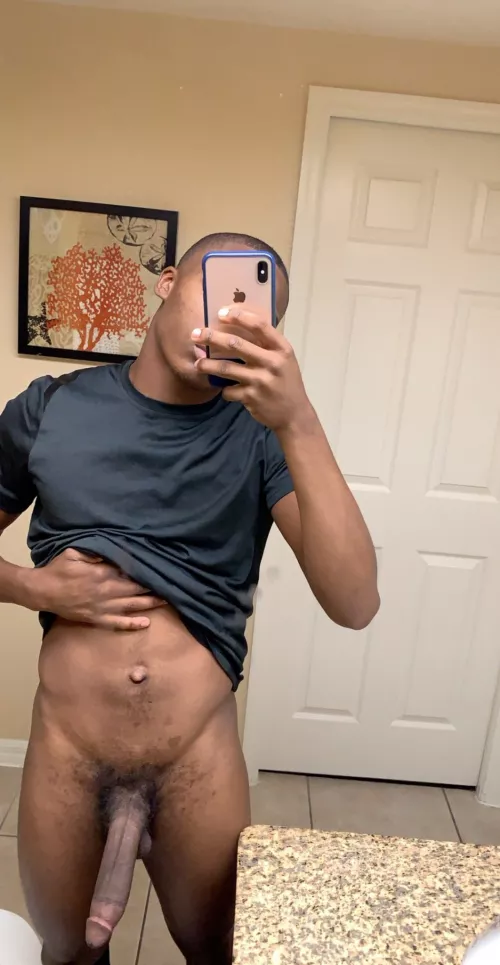 Is there any white milf from here who wants to taste my black teen cock? by Mundanitas