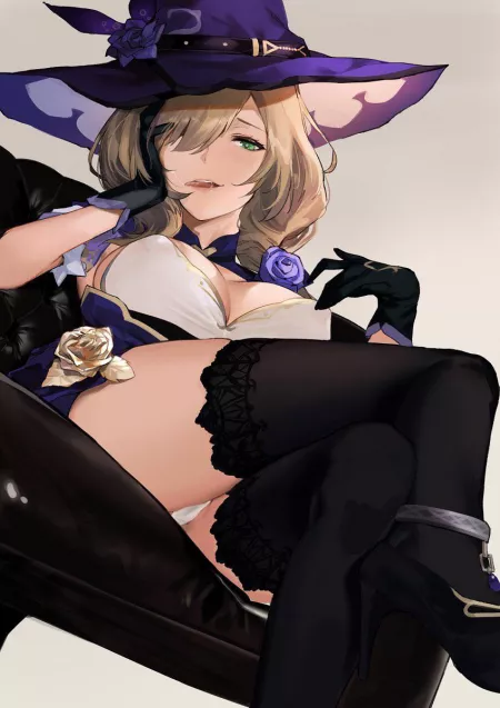 “Is there something wrong cutie~?” by Eggy206