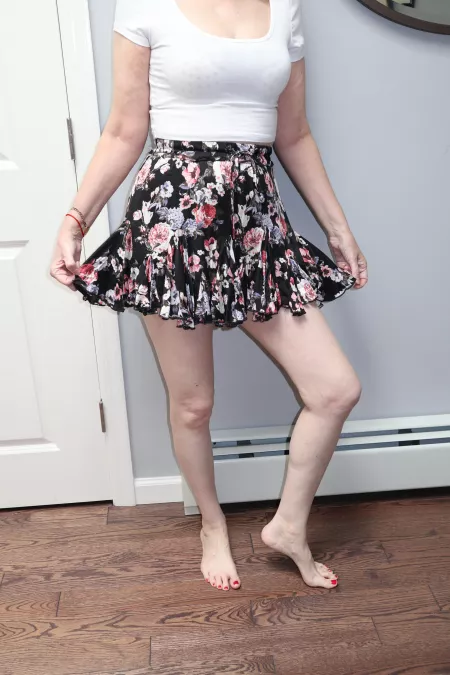 Is this skirt too short for a 50 yo wife/mom? by mywifejenny17