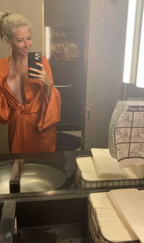 Is this too revealing to wear too dinner…do you think the waiter will mind?😉💋 by JennasRedditPage