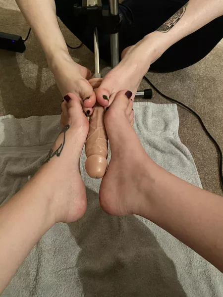 Is two better than one?😜😏 by littlemrsfeet2