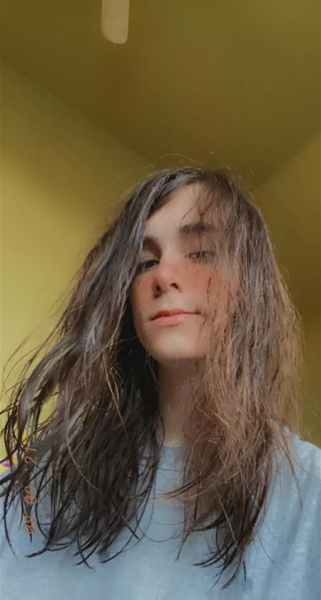 Is wet hair still cute? by BabyChick2005