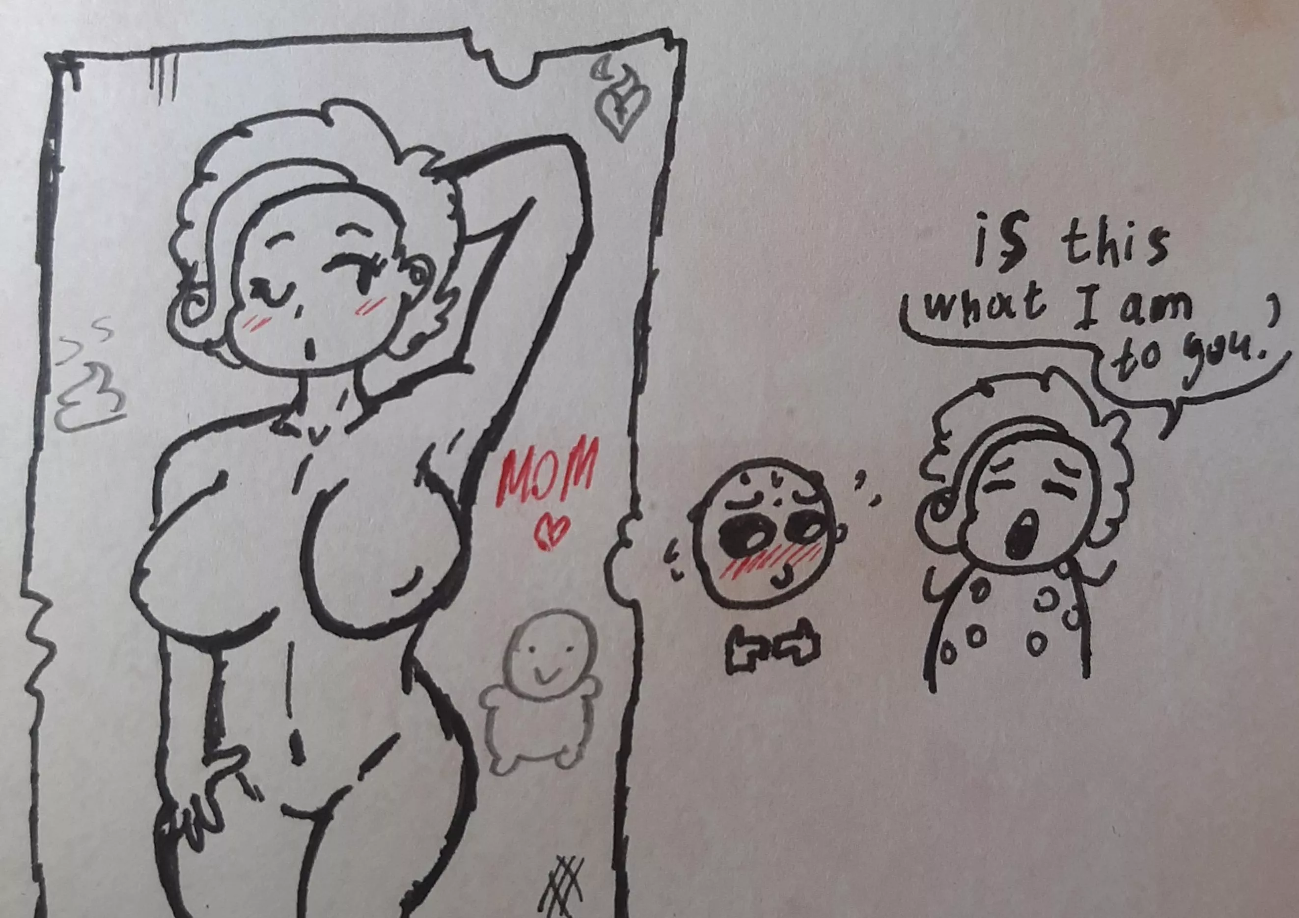 Isaac's drawing posted by _TheSacred_Ghost