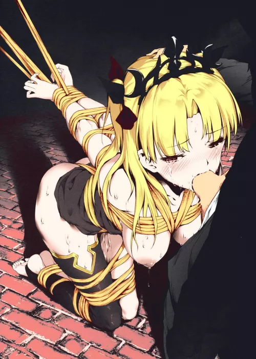 ishtar tied up (fate) by soapmacreddit69