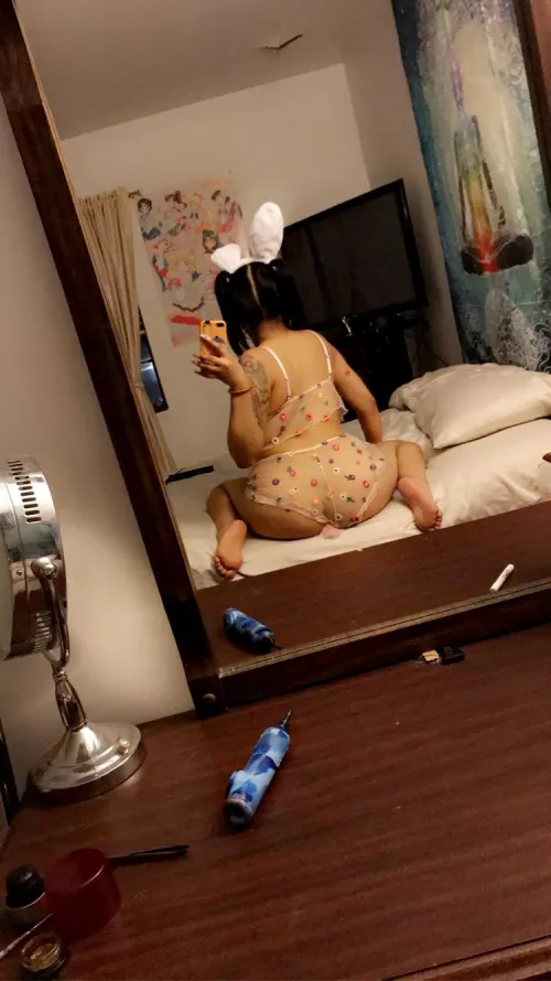 Issa lil buttplugg 🥺🐰💕 it makes me wanna go boing boing boing 🐰💕 by WickedWitchWap