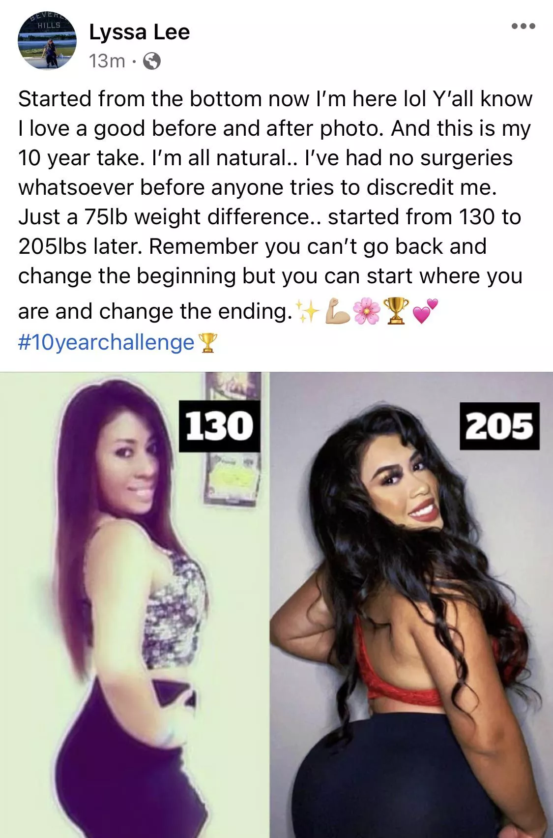 @Issa. Lyssa.Leee 10 year challenge posted by Theturtlehermit2000