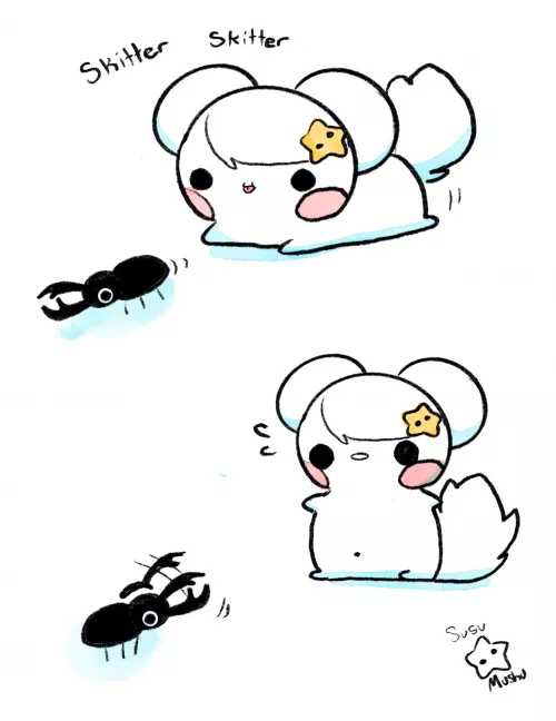 It all fun and games until the beetle gets angy by Sususaur